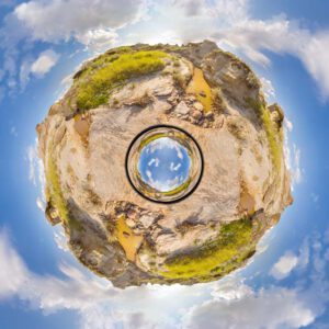 Chris Thomas, Canada, Dino Park Planet, 2012, 114 x 114 cm