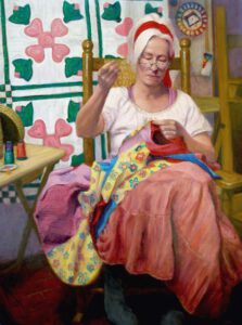 Donelli DiMaria, USA, Desert Rose, 2007, oil-on-canvas, 76 x 102 cm