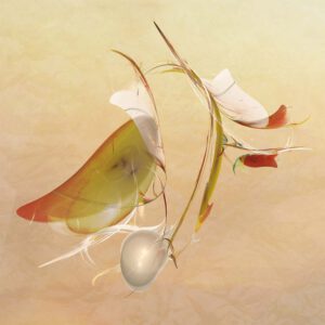 Joëlle Acoulon, France, Square, 2023, digital creation, 100 x 100 cm