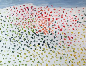 Sannie Guo, China, Landscape,2023,oil on canvas,90 x 70 cm