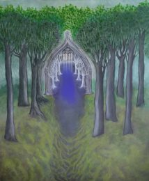 Adrianna Bonomi, France, La Chapelle Du Bois, 2024, mixed media, 100 x 80 cm