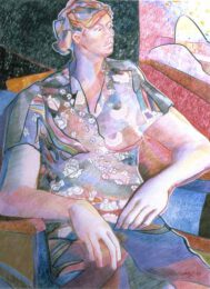 Ai-Wen Wu Kratz, USA, Untitled. No.11, 1985, concentrated crayon, colored pencil and graphite on paper, 127 x 101.6 cm