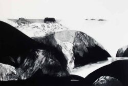 Alina Jackiewicz-Kaczmarek, Poland, Arctic it’s Magic, 2023, aquatint, 62 x 93 cm