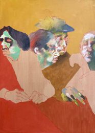 David Whitfield, France, Untitled, 2023, acrylic on canvas, 70 x 50 cm