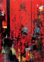 Michael Kwong 1 Hongkong, Door, 2020, acrylic on canvas, 120 x 80 cm