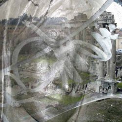 Vicky Tsalamata, Greece, Sibilla Delphica, 2007, mixed media, intaglio, photography, archival print, 75 x 75 cm